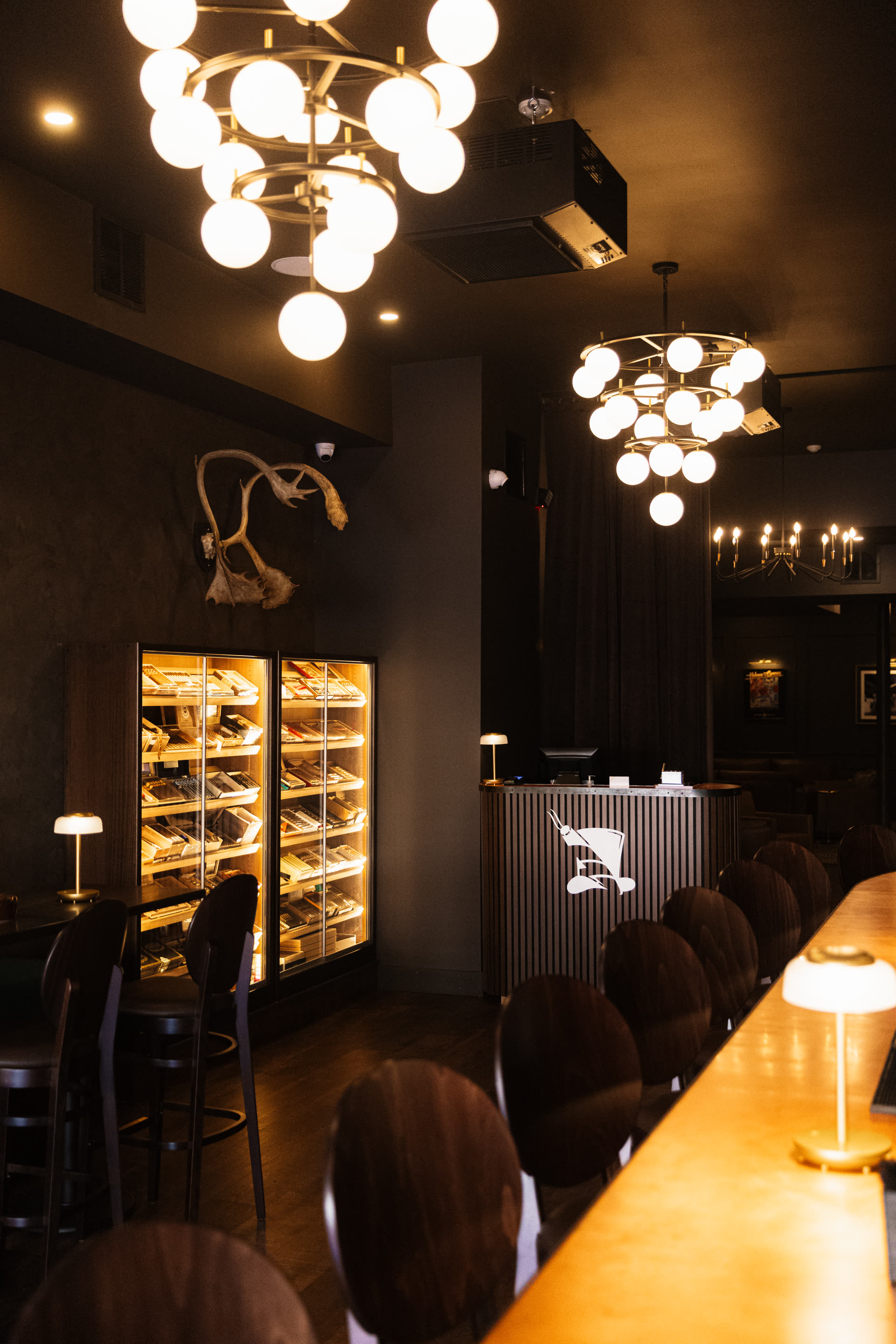 The bar at Legends