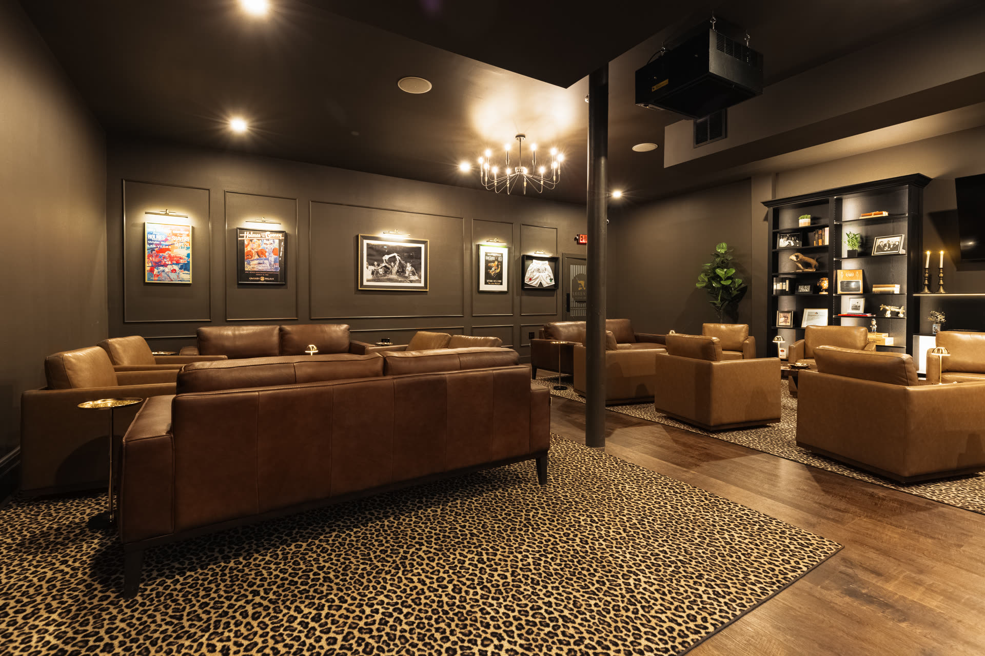 The lounge at Legends